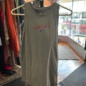 Nike Gray‎ Sleeveless Muscle Tee